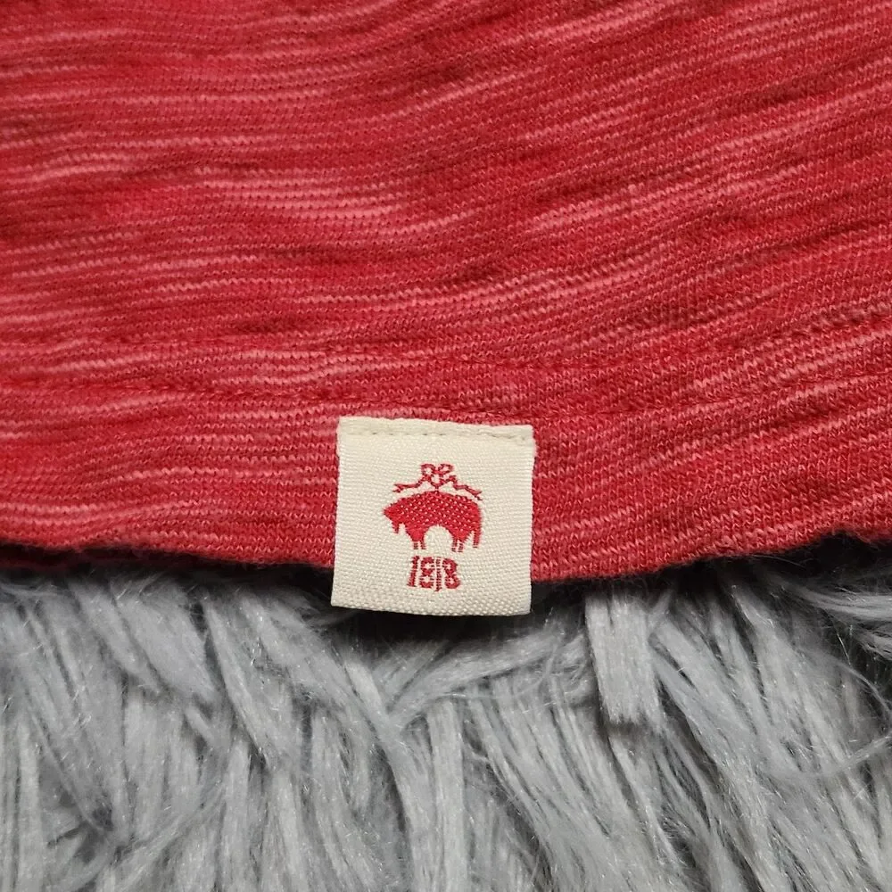 Brooks Brothers Red Fleece Polo‎ Shirt Mens Medium Pocket Piping Casual Golf Top